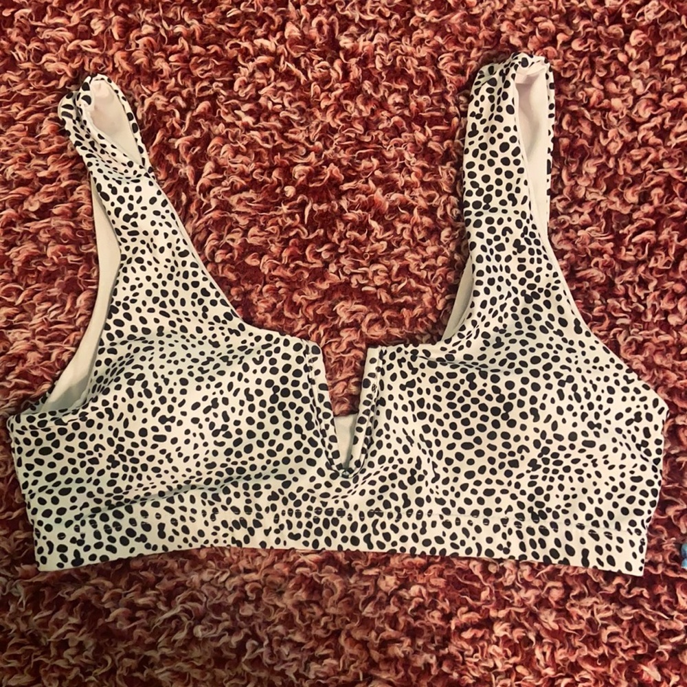 Dalmatian print shein top